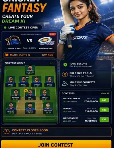 Ggmax88 (ggmax 88) fantasy cricket & matchday visual 3